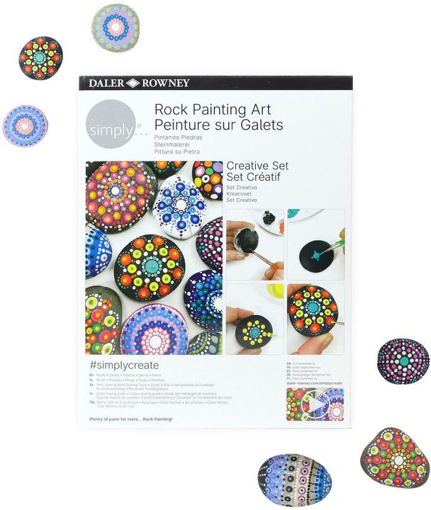 Actual product image Daler-Rowney Acrylic Simply Creative Set