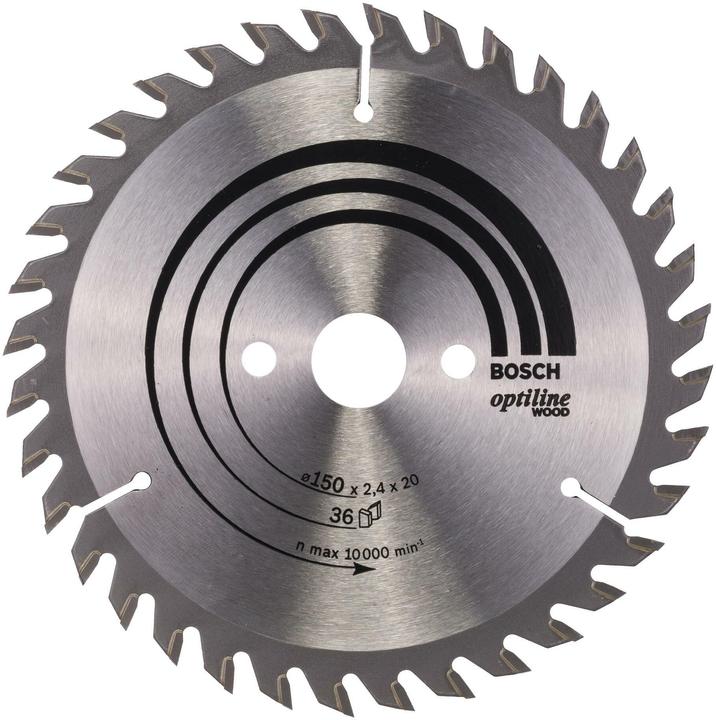 Produktbild Bosch Professional Zubehör PRO Wood Kreissägeblatt, 150 x 2.4 x 20 mm