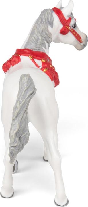 Image du produit Papo Cheval arabe blanc en uniforme de parade