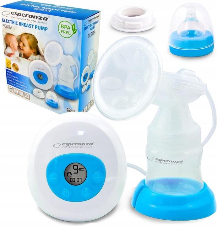 Actual product image Esperanza ECM001B Electronic Breast Pump