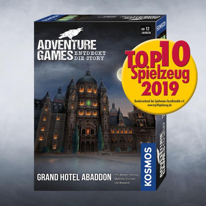 Actual product image Kosmos Adventure Games - Grand Hotel Abaddon (German)