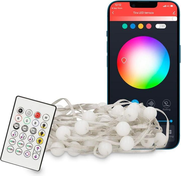 Produktbild KSIX Colorled LED Bubbles Strip 10 M (Mehrfarbig, 1000 cm, Indoor)