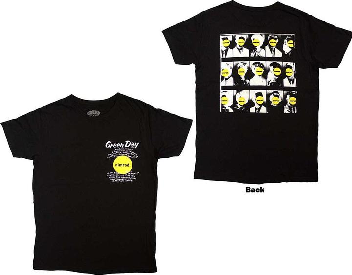 Produktbild Green Day Nimrod Pocket Mugshots Back Print (S)