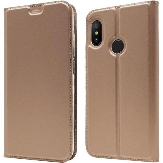 Thumbnail - MU Classic Classic Leder Bookcover Series (Xiaomi Mi A2 Lite?), Smartphone Hülle, Rosa