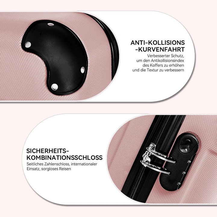 Produktbild Beibye Reisekoffer mit Zwillingsrollen (110 l, L (90 - 115l))