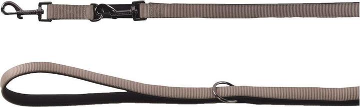 Flamingo Adjustable lead taupe 200x2cm (Dog, General, Walks)