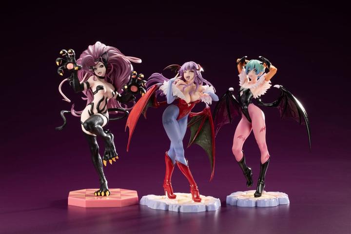 Actual product image Kotobukiya Darkstalkers Bishoujo PVC Statue 1/7 Lilith Limited Edition 22 cm