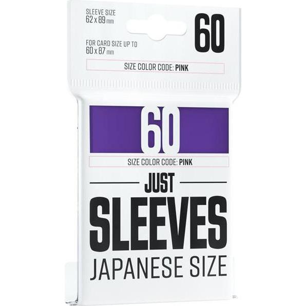 Gamegenic GGX10018ML - Just Hüllen - Japanisches Format, lila (60 Hüllen)