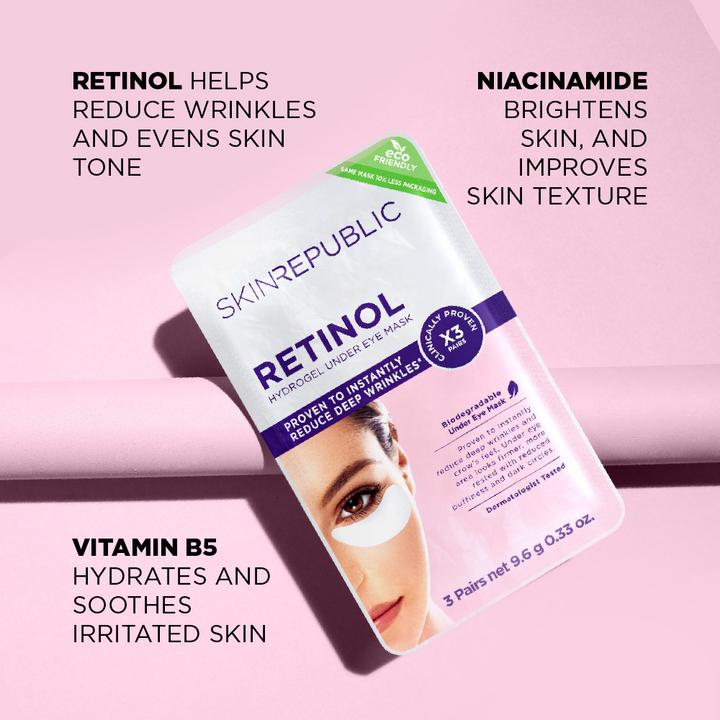 Produktbild Skin Republic Retinol Under Eye Patch (Augenpflege Gel)