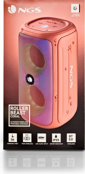 Actual product image NGS Roller beast coral (7 h)