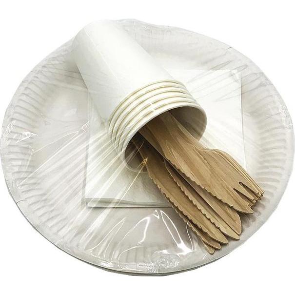 Einhell Set aus Papiergeschirr und Holzwerkzeugen 6 wh (39976443)