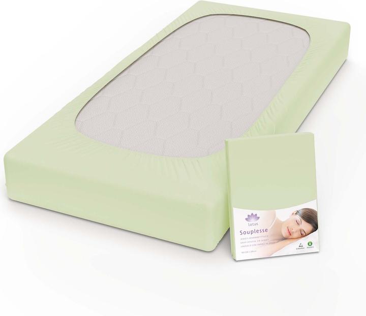 Produktbild Lotus Bettwaren Jersey Fixleintuch Souplesse (200 x 200 cm, 200 x 220 cm)