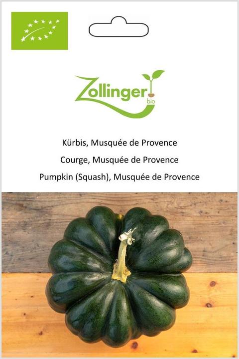 Produktbild Zollinger Bio Kürbis, Musquée de Provence (Gemüsesamen)