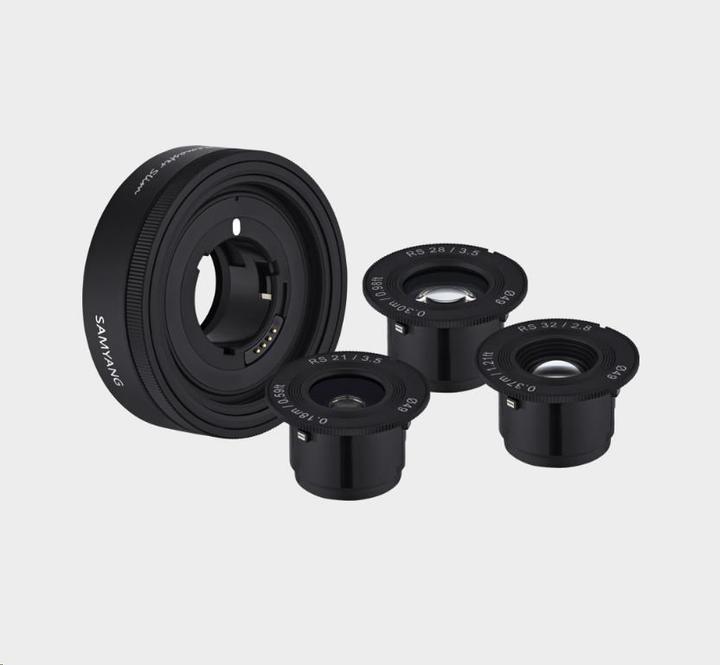 Productafbeelding Samyang RS AF 21mm F3.5 I 28mm F3.5 I 32mm F2.8 Sony E-mount (Sony E, Volledig formaat)