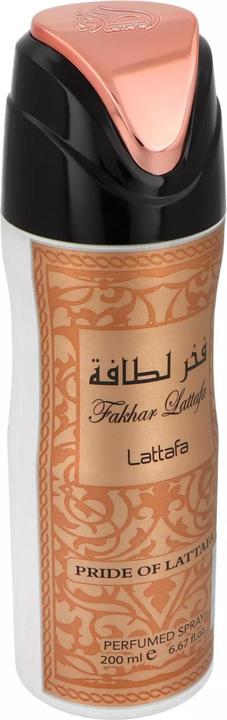 Actual product image Lattafa Body Spray Deodorant (Spray, 200 ml)