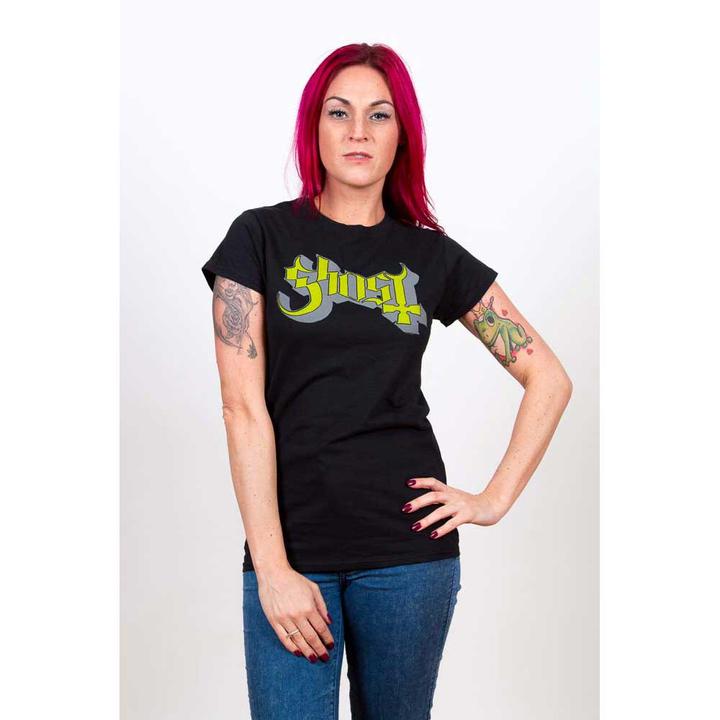 Actual product image Ghost Green/Grey Keyline Logo (Girlie) (M)