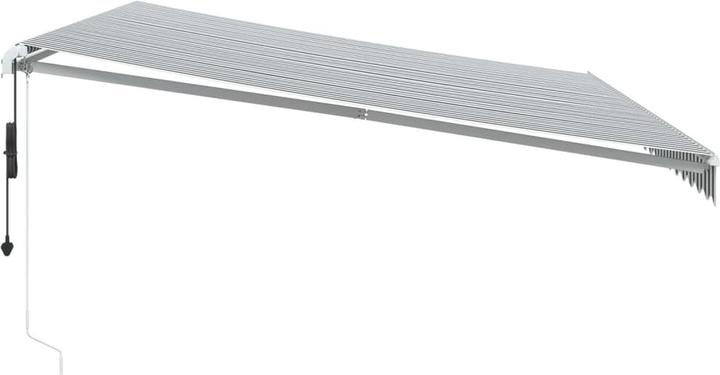 Produktbild vidaXL Markise Gelenkarmmarkise Sonnenmarkise Automatisch mit LED 500x350cm (5 m)