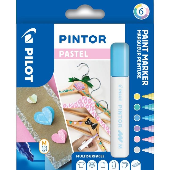 Produktbild Pilot Pintor Medium Set à 6 Pastell (6x)
