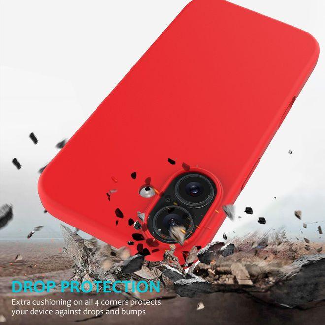 Actual product image MU Classic Liquid Silicone Series (Apple iPhone 16)