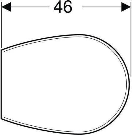 Image du produit Geberit Siège WC RENOVA ägäis