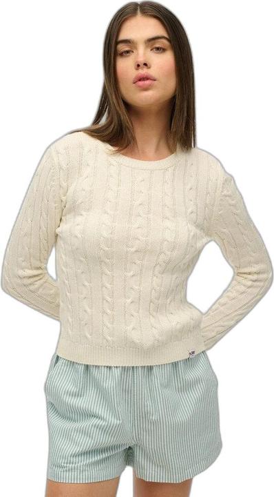 Produktbild Superdry Essentials Schlanke Kabelpullover (M)
