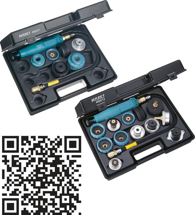 Produktbild HAZET Kühleradapter 4800/7 ∙ Anzahl Werkzeuge: 7