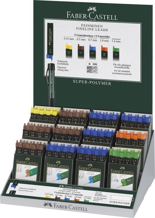 Actual product image Faber-Castell Fine refills Super Polymer Module (144 pcs., 0.35 mm)