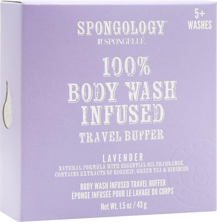 Produktbild Spongellé Travel Buffer - Lavender