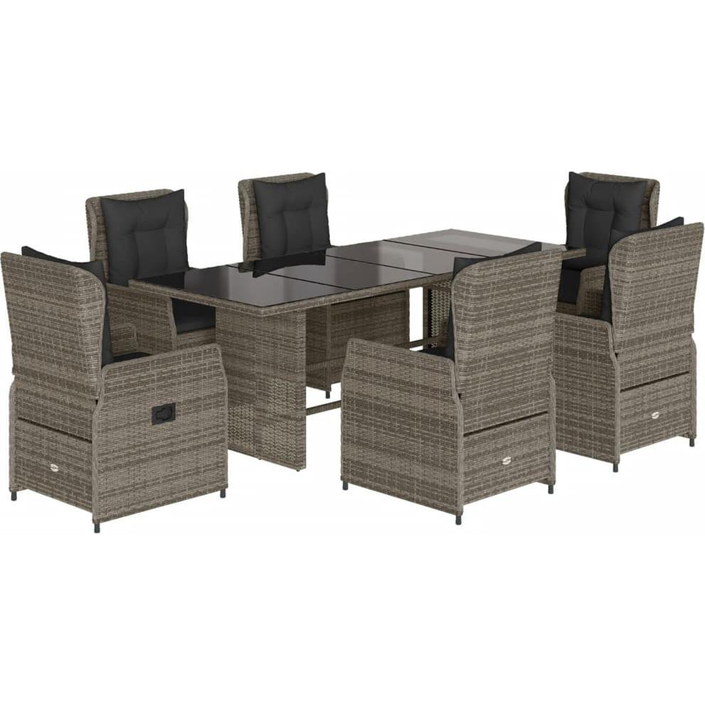 VidaXL, Gartentisch + Balkontisch, Keelan (80 cm)