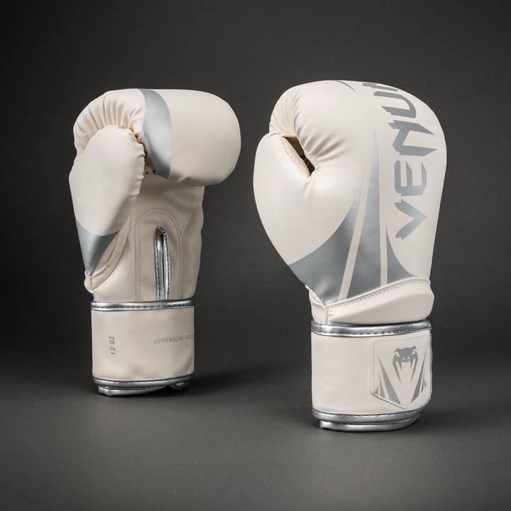 Produktbild Venum - Boxhandschuhe / Challenger 2.5 / Weiss-Silber / 10 Oz (10 OZ, One Size)