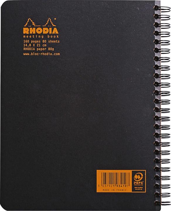 Immagine prodotto Rhodia Classic Meetingbook (A5+, Righe)