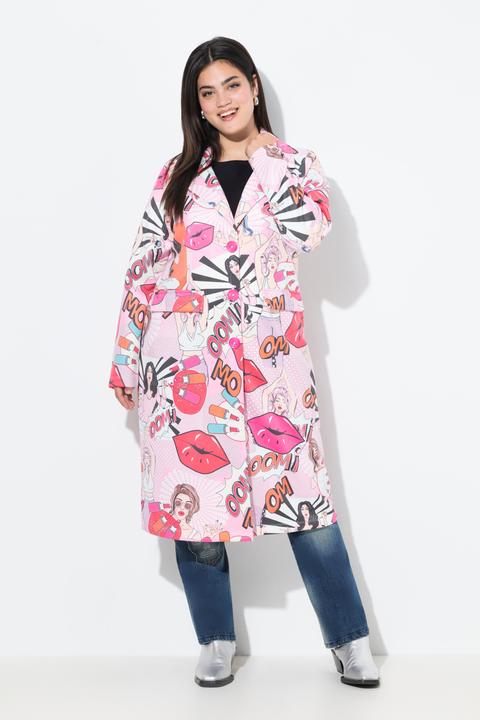 Produktbild Angel of Style Longblazer, bequem, Comic-Print (46)