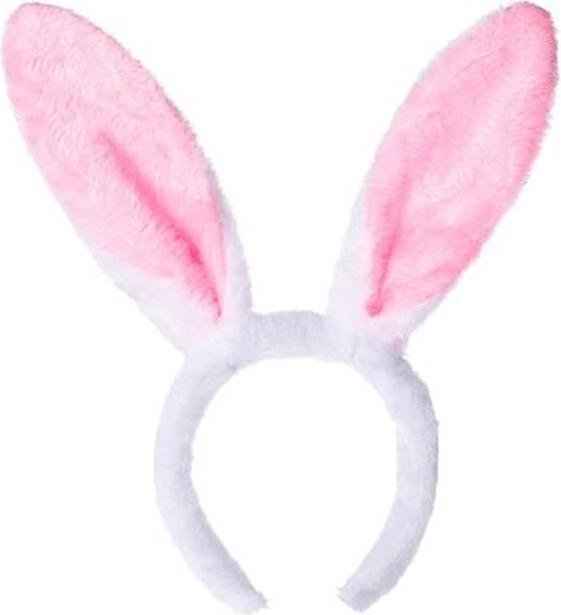 MU Style Oreilles de lapin en peluche serre-tête