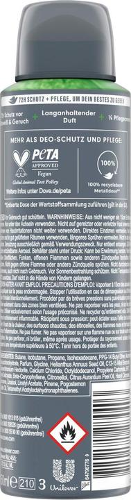 Actual product image Dove Extra Fresh (Spray, 150 ml)