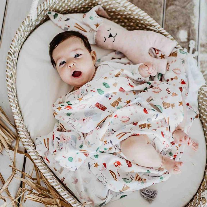 Image du produit La Millou Multi-usage swaddle - Boho coco (100 cm, 120 cm)