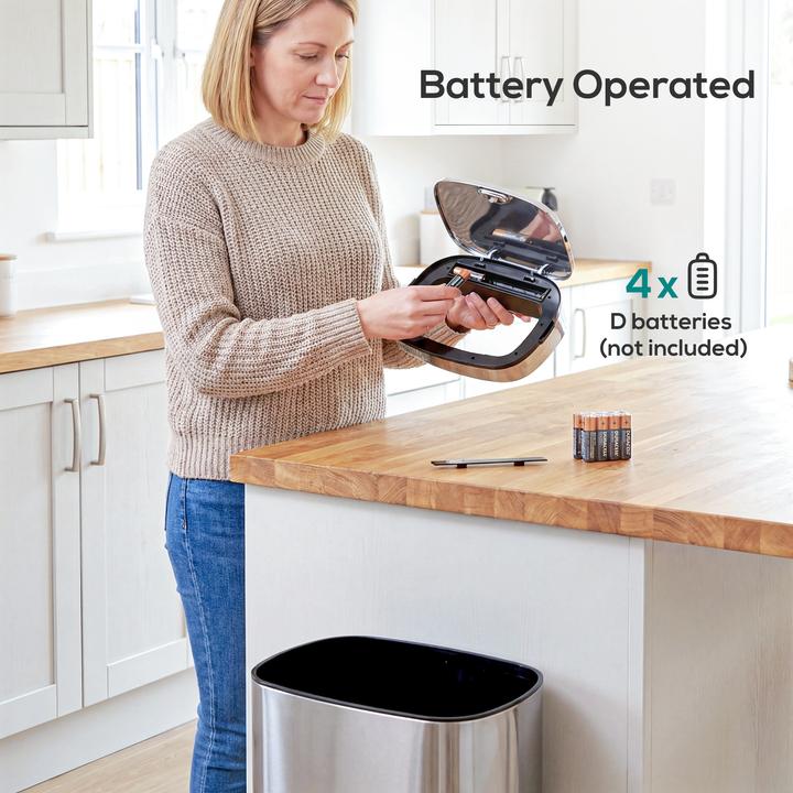 Produktbild Homcom Mülleimer mit Sensor (68 l)