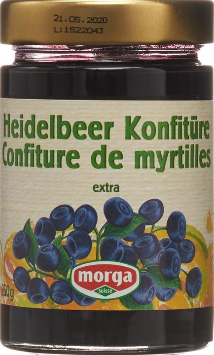 Produktbild Morga Konfitüre Heidelbeer (350 g)