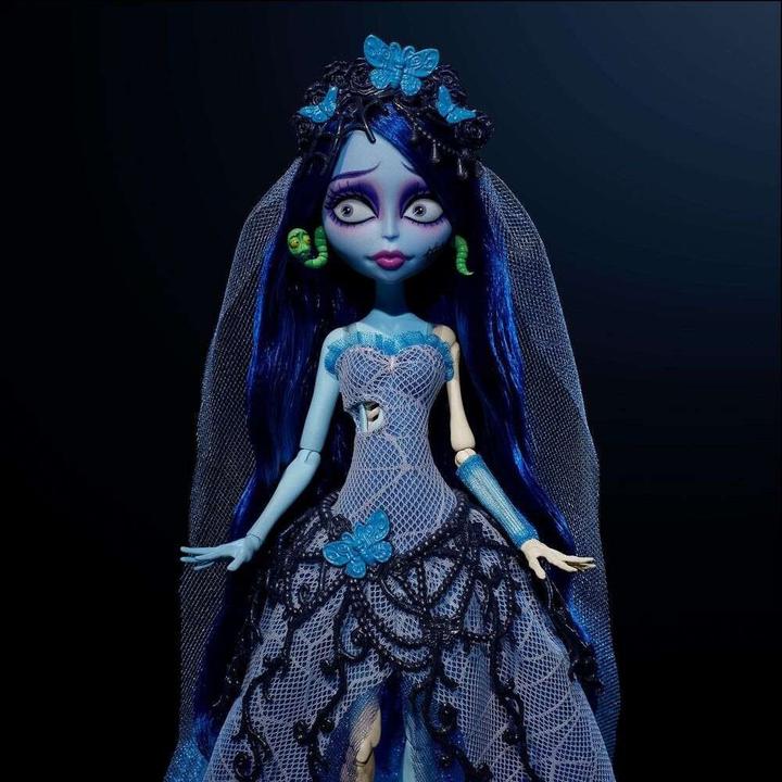 Actual product image Monster High Corpse Bride Skullector