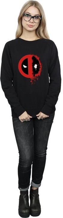 Immagine prodotto Deadpool Split Splat Logo Felpa Donna (L)