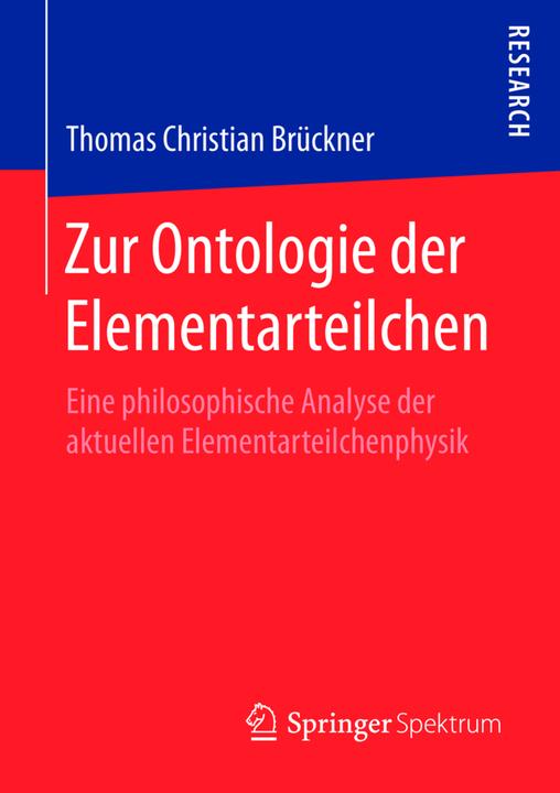 Produktbild Over de ontologie van elementaire deeltjes (Thomas Christian Brückner, 2015)