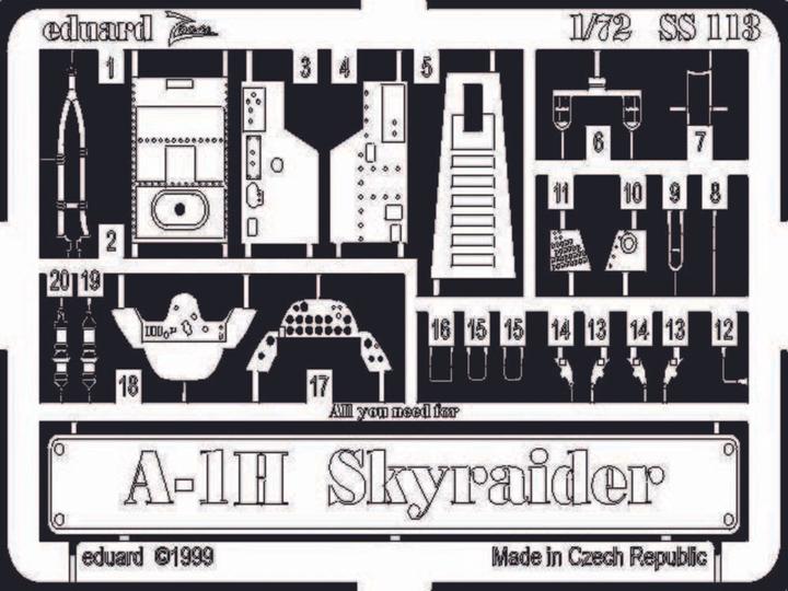 Produktbild Eduard A-1H Skyraider