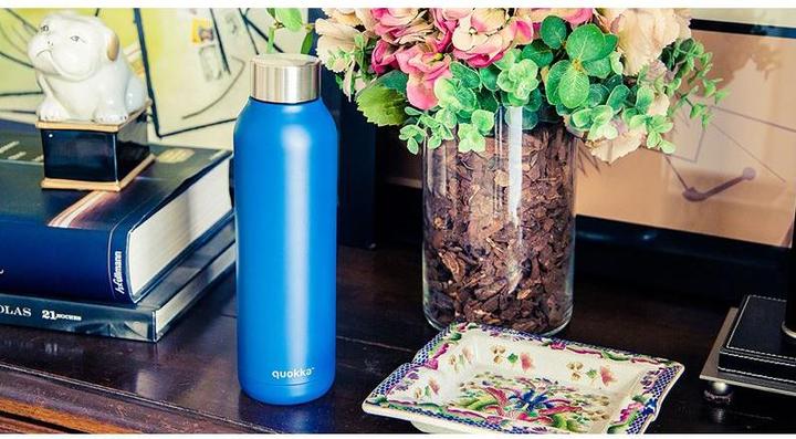 Actual product image Quokka Thermal bottle Solid 630ml Jet Black (0.63 l)