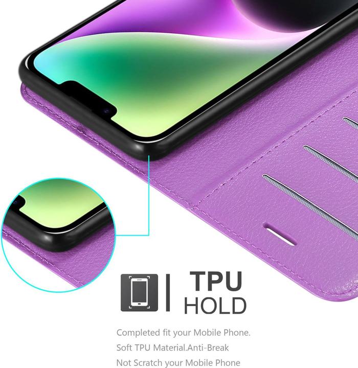 Actual product image Cadorabo Case for Apple iPhone 14 in Book Stand Style (Apple iPhone 14)