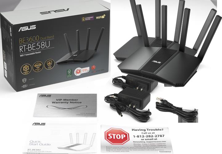 Produktbild ASUS RT-BE58U V2 BE3600 AiMesh