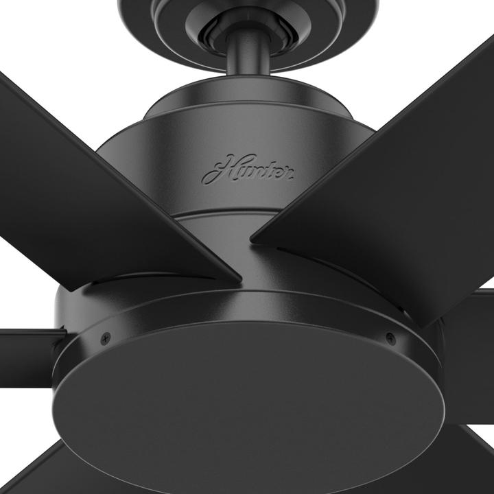 Produktbild Hunter Fans Deckenventilator Kennicott Schwarz 112 cm (41.20 dB)