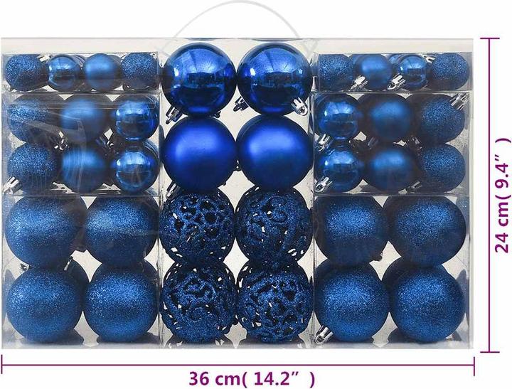 Produktbild vidaXL Weihnachtskugel (100x)