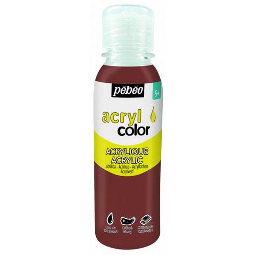 Pebeo, Künstlerfarbe + Bastelfarbe, Acrylcolor (Braun, 150 ml)