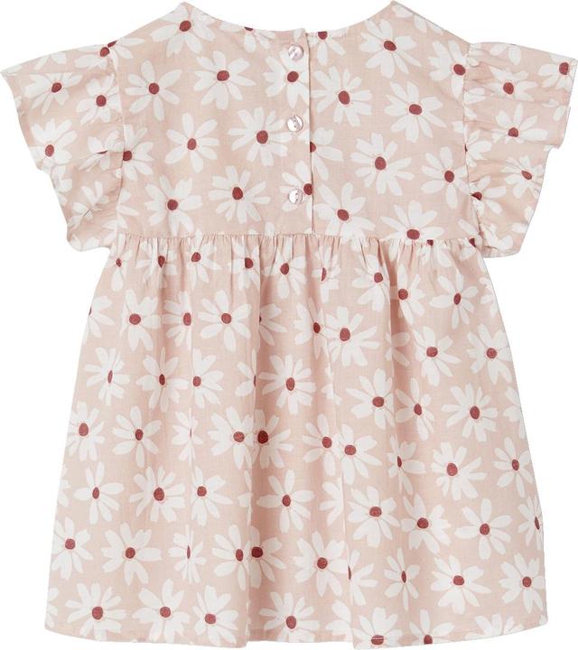 Image du produit Vertbaudet Blouse fille fleurie avec manches courtes à volants (122)
