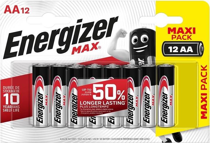 Actual product image Energizer Max (12 pcs., AA, 2600 mAh)
