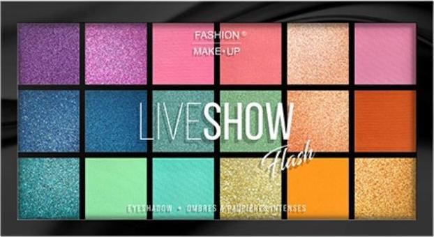 Actual product image Raphael Cosmetic Liveshow Eyeshadow Palette No. 01 - Flash